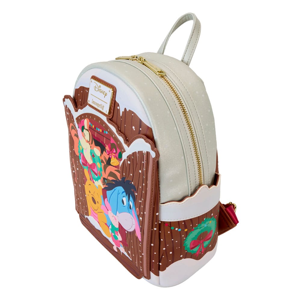 Loungefly Disney Holiday Winnie The Pooh & Friends Light-up Mini Backpack