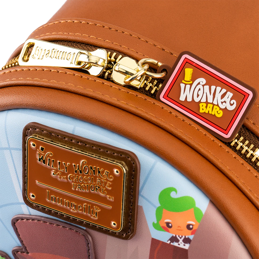 Loungefly Charlie & the Chocolate Factory 50th Anniversary Scented Mini Backpack