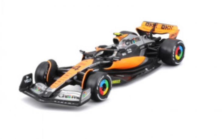 1:43 Scale Premium Diecast Model of Lando Norris' 2023 Formula 1 McLaren MCL60