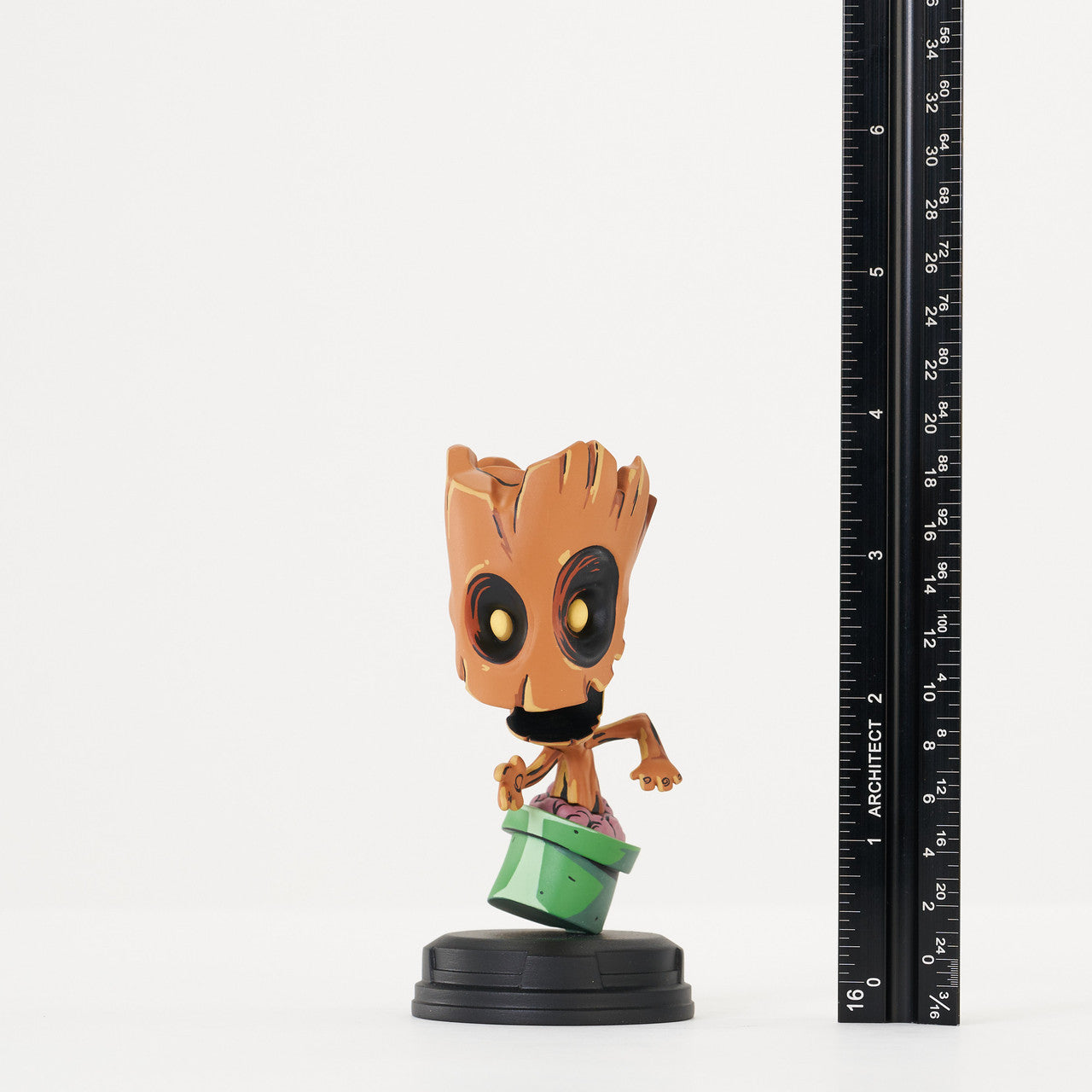 Limited Edition Resin Pot Marvel Animated Groot Collectible Statue