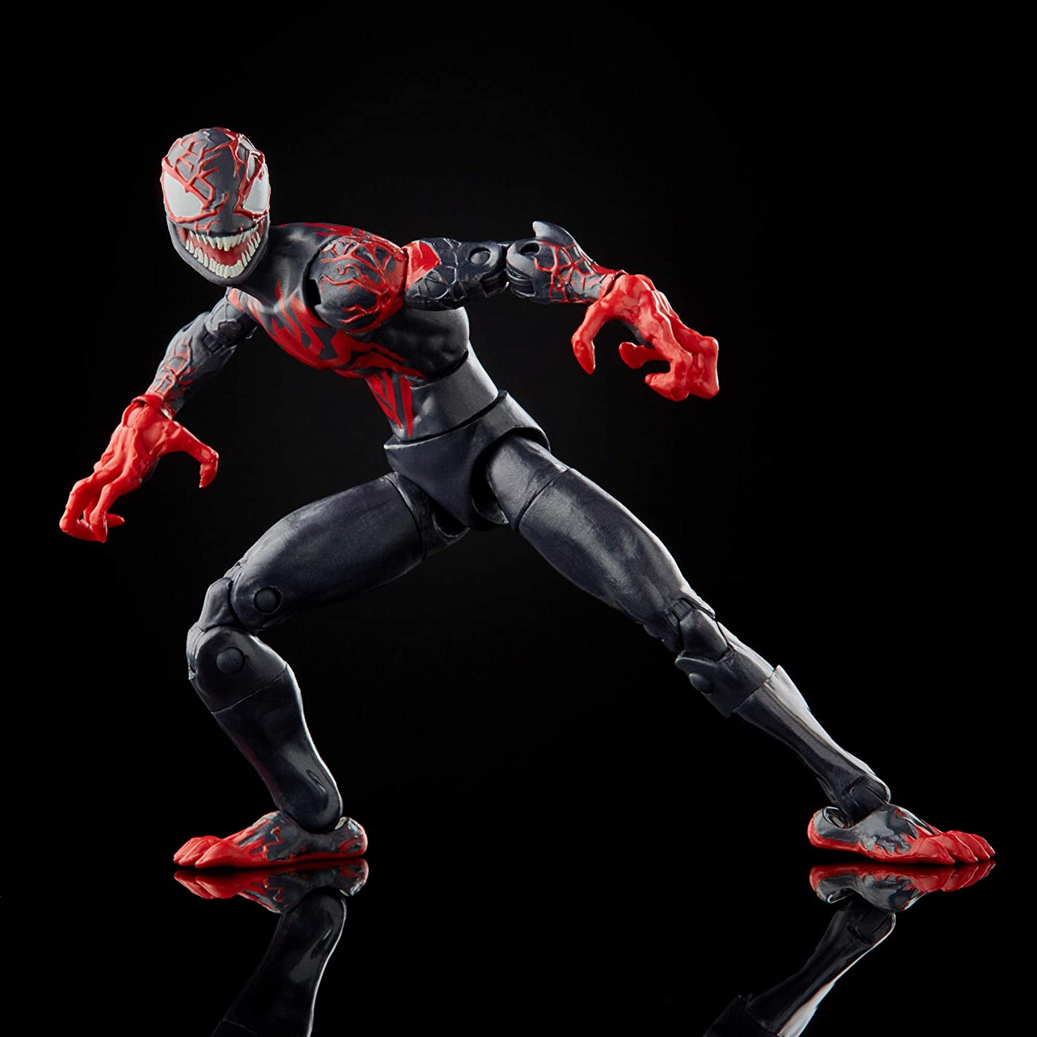 Hasbro Marvel Legends 6-Inch Venom Miles Morales Action Figure with Venompool BAF Parts