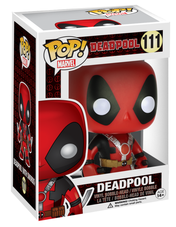 Marvel's Deadpool with Two Katanas Funko Pop! Vinyl Collectible