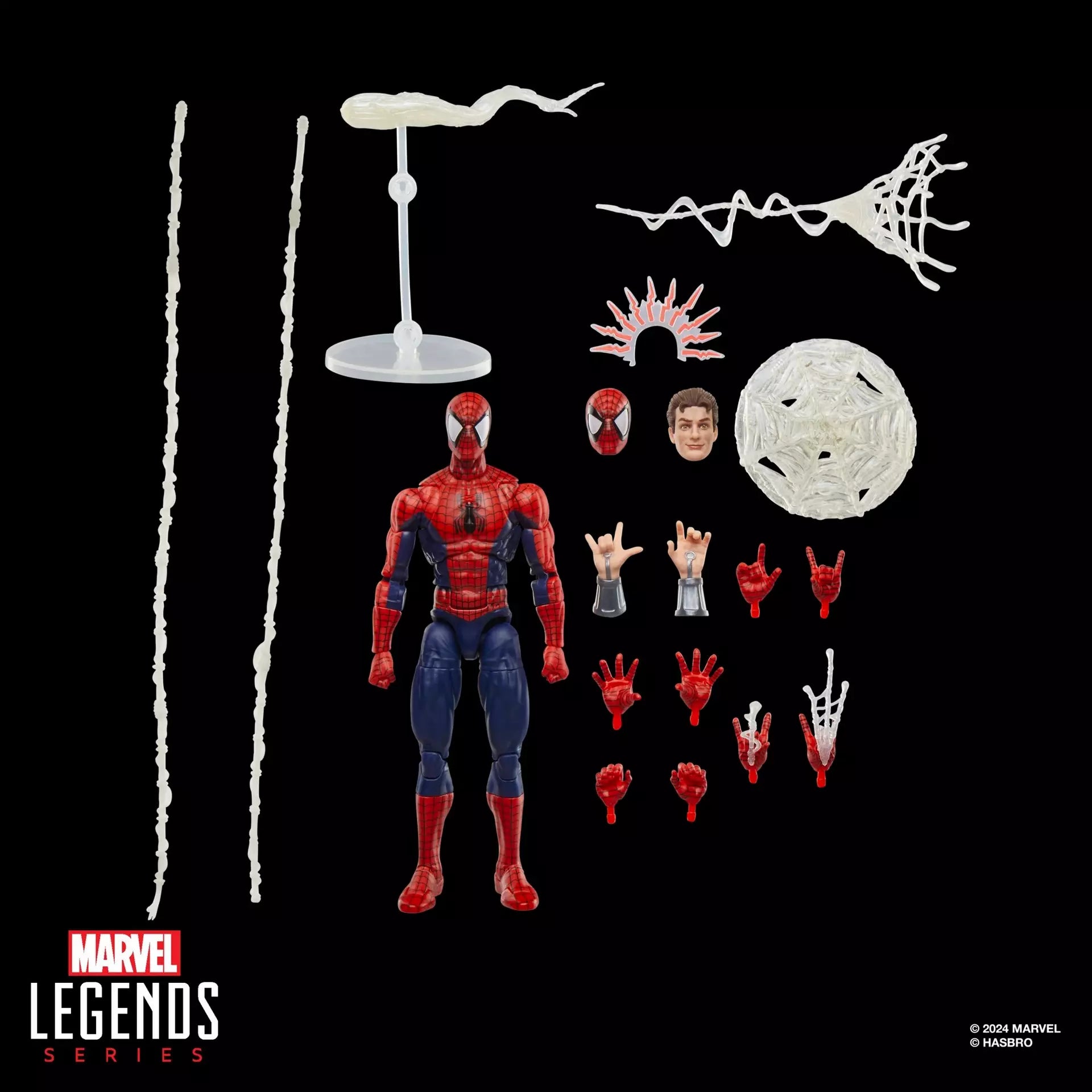 Imported Hasbro Marvel Legends Maximum Series 15 cm Scale Spider - Man 6 Action Figure for Collectors