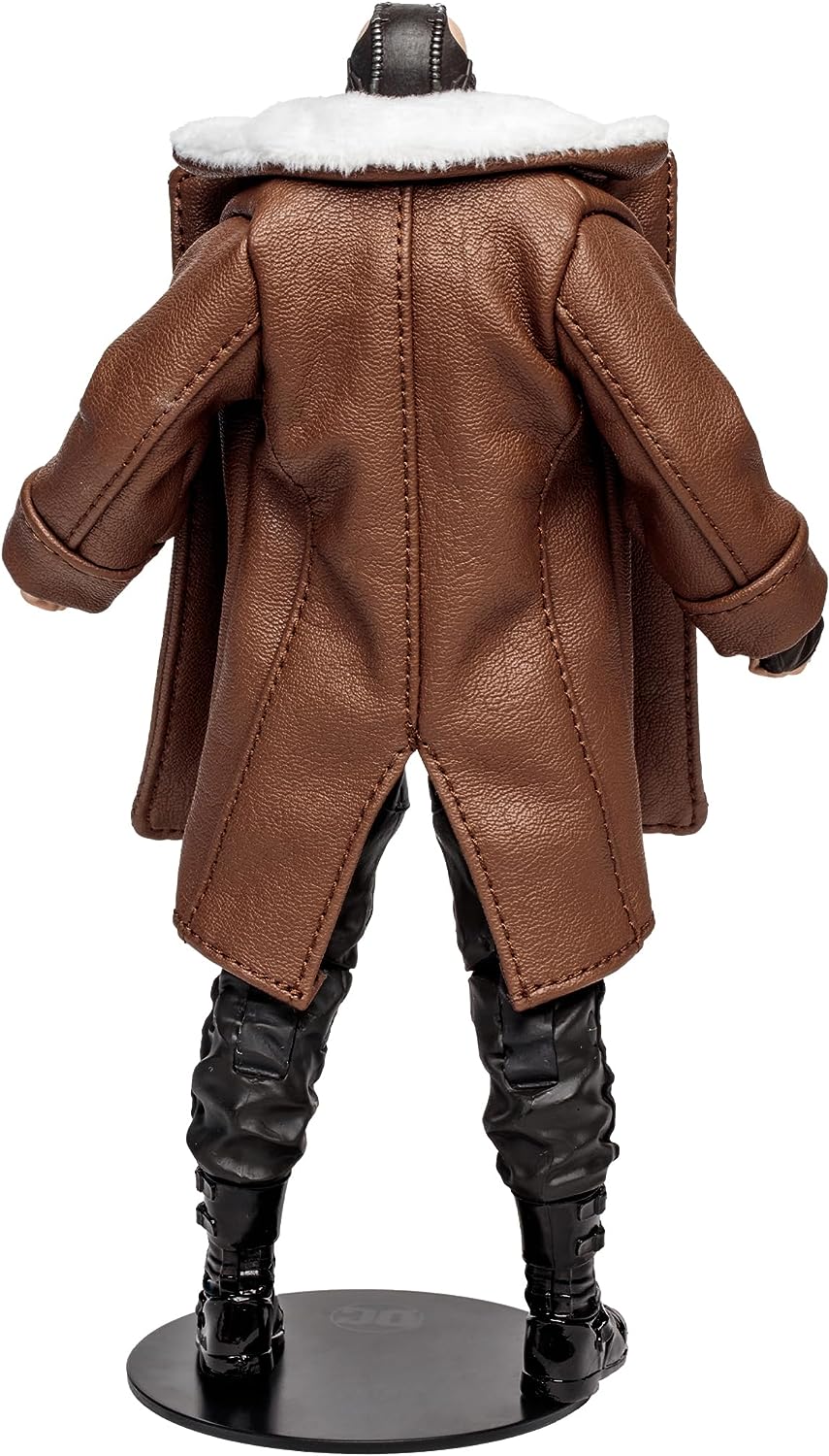 McFarlane 7 - Inch Gold - Label Action Figure of Bane in Trench Coat from The Dark Knight Trilogy DC Multiverse