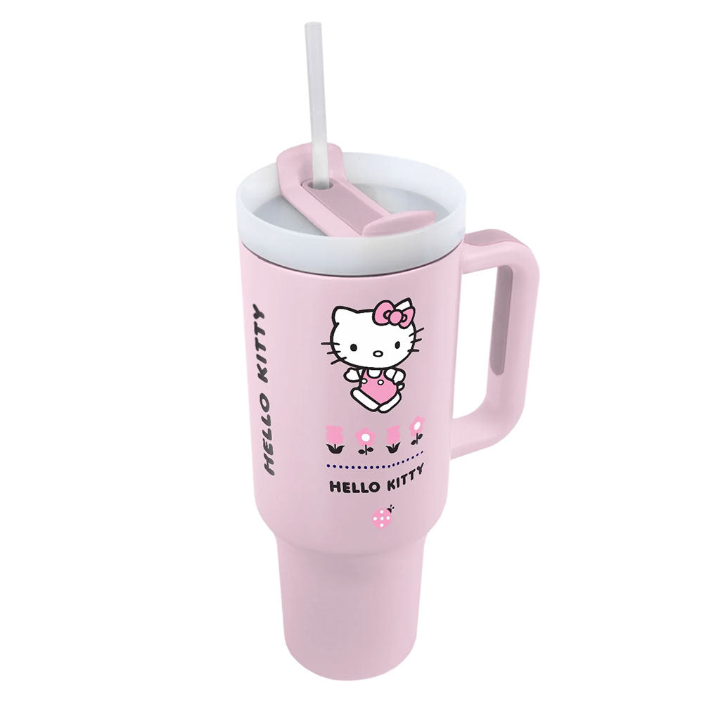 40oz Hello Kitty Pastel Pink Thermal Tumbler for All Ages