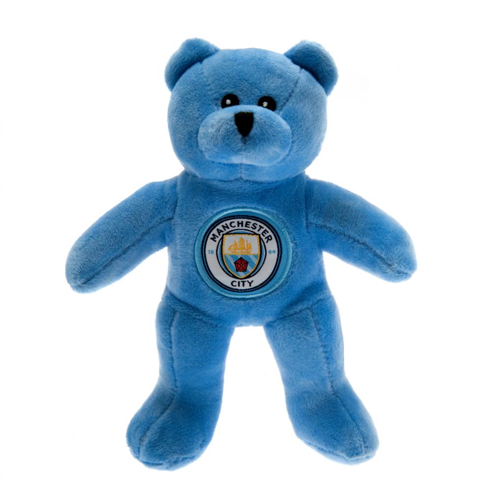 Adorable Sky - Blue Manchester City FC Mini Plush Bear