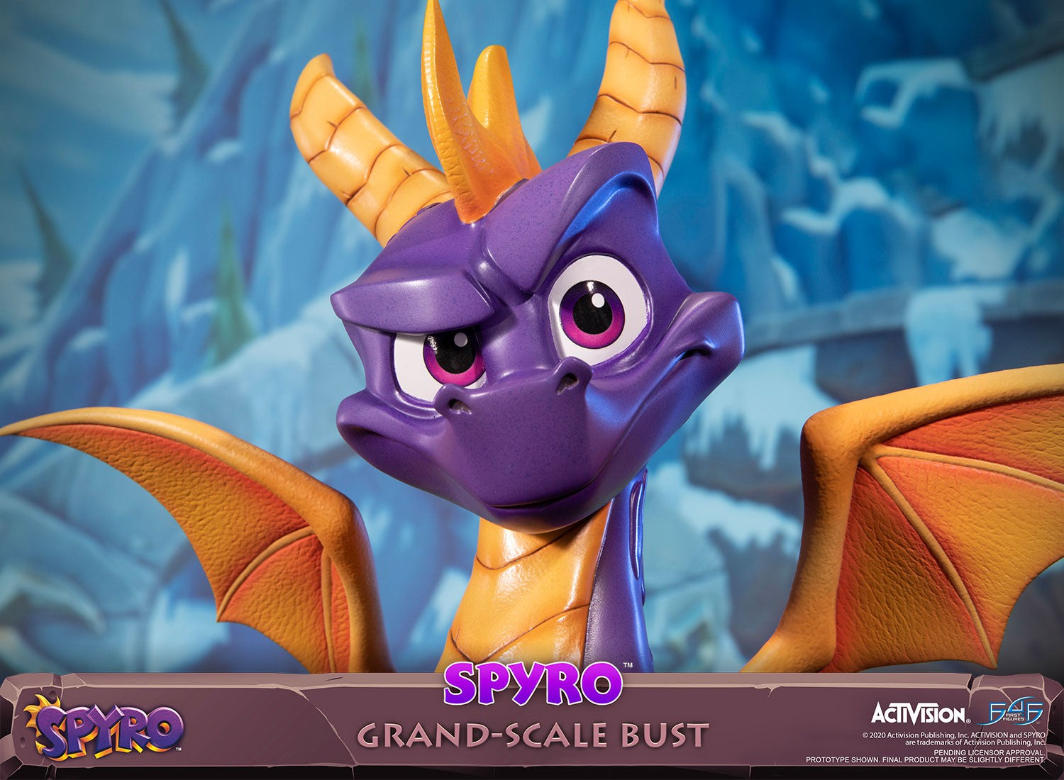 First4Figures Spyro The Dragon Lifesize Collectible Grand-Scale Bust Statue