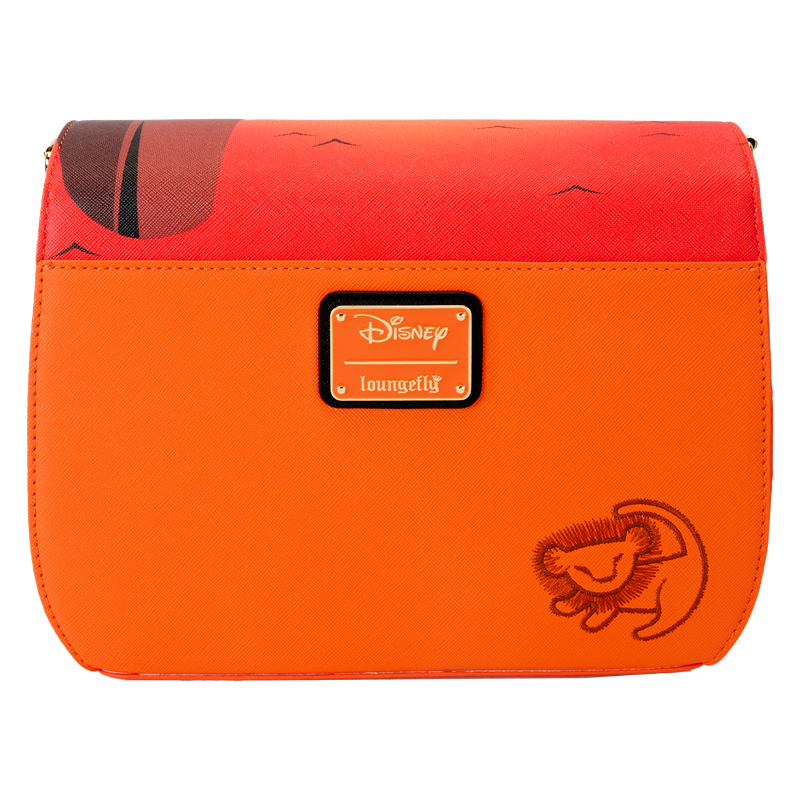 Loungefly Disney The Lion King 30th Anniversary Pride Rock Silhouette Stylish Crossbody Handbag for Fashion Lovers