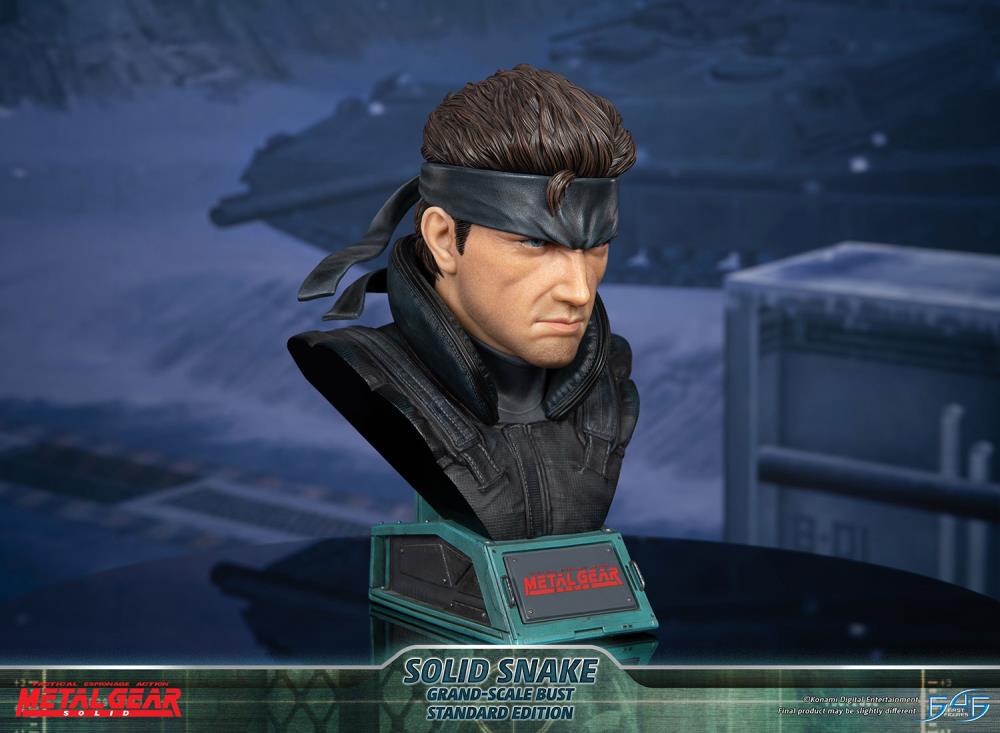 First4Figures Grand Scale Collectible Bust of Solid Snake from Metal Gear Solid