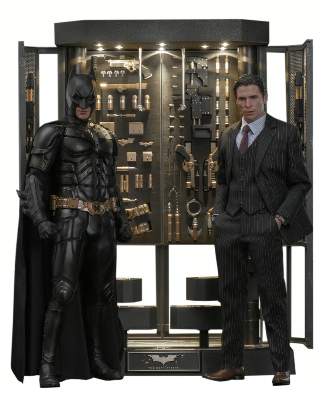 Hot Toys 1/6 Scale Batman Armory Set with Bruce Wayne (2.0)