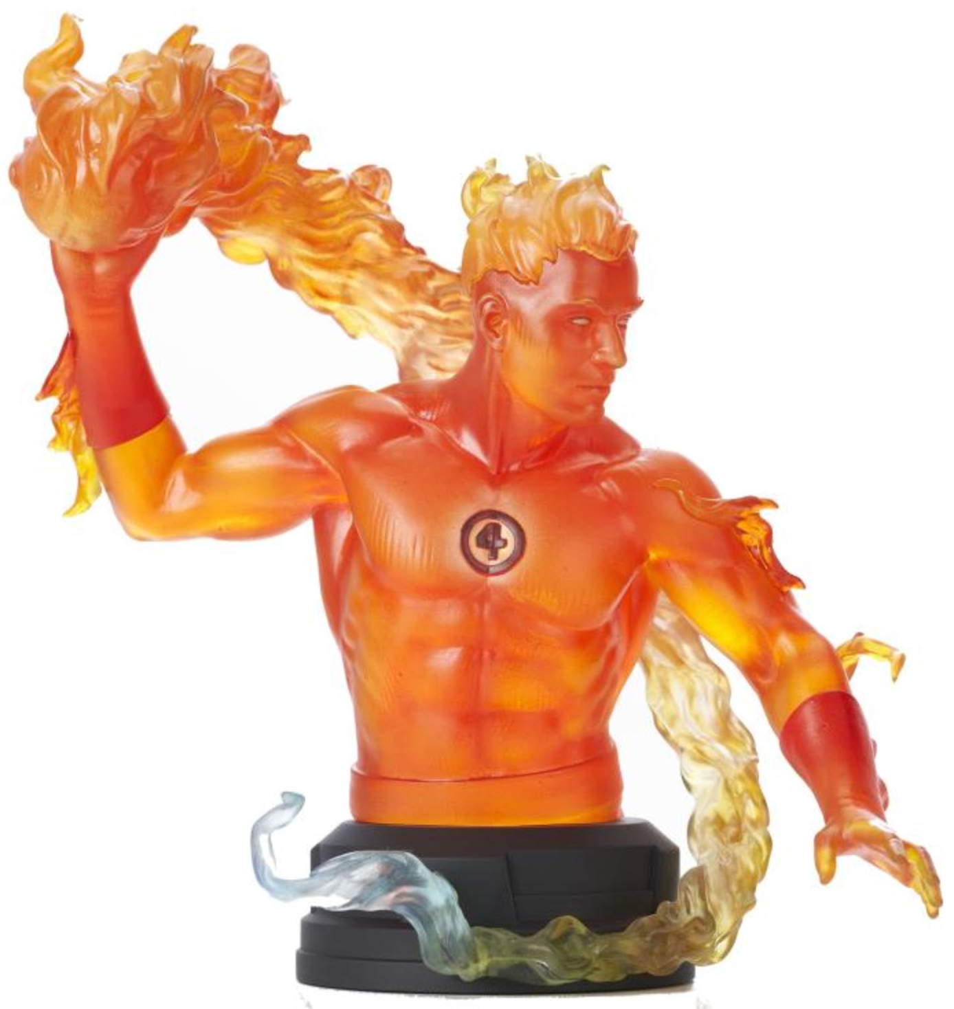 Marvel's Human Torch 1/6 Scale Translucent Resin Limited Edition Bust