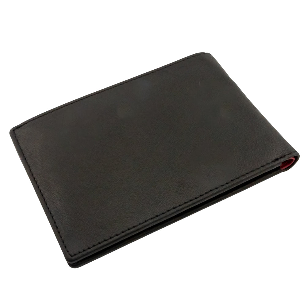Stylish Liverpool FC Leather RFID Wallet with Passport Holder