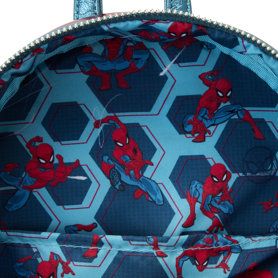 Loungefly Marvel Shining Spider - Man Cosplay Adjustable Mini Backpack