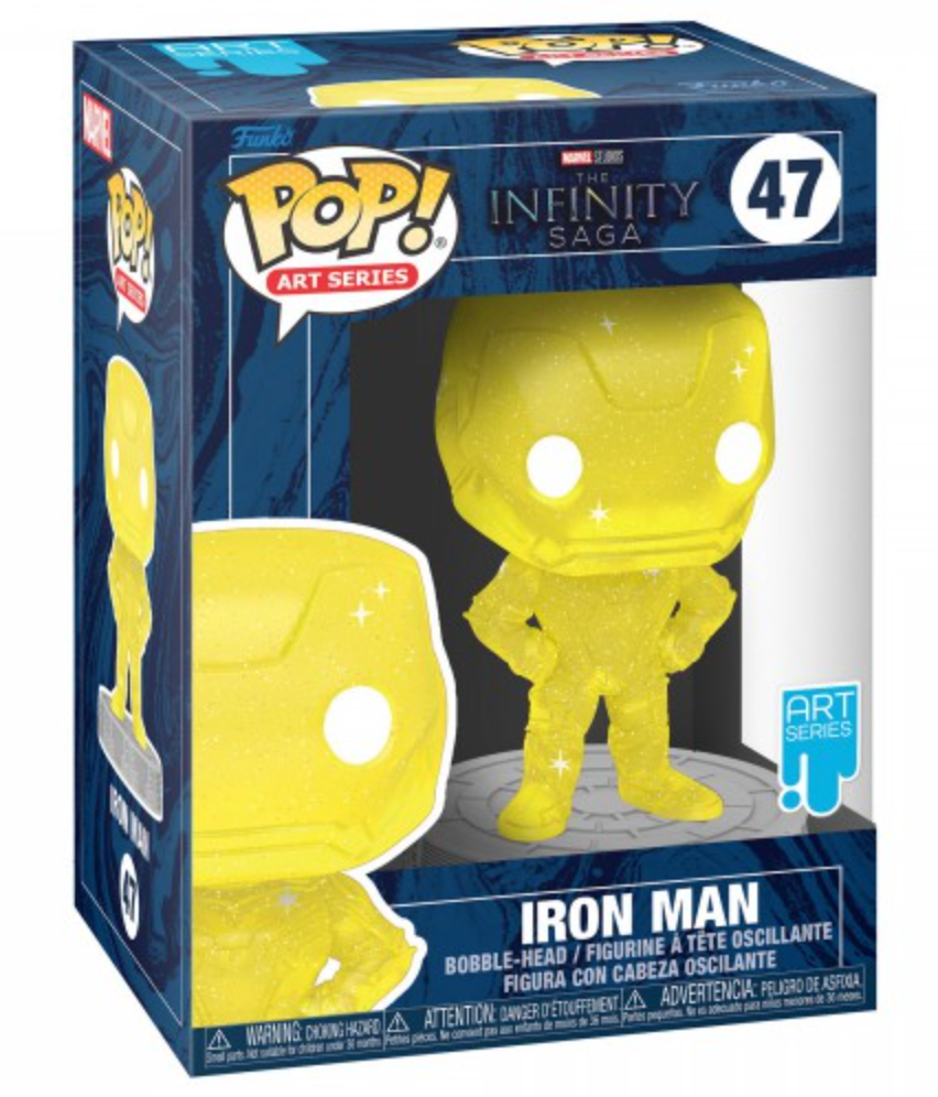 Complete Bundle of 6 Marvel Avengers Infinity Saga Artist Series Funko Pop Vinyl Collectible Figures