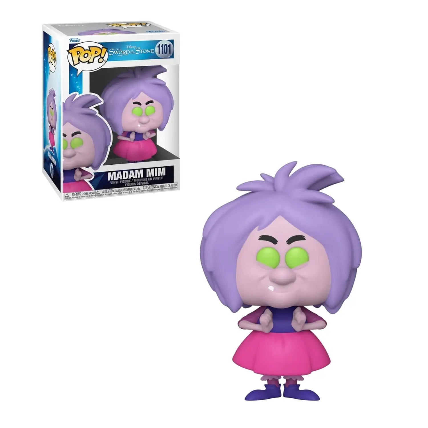 Disney's The Sword In The Stone - Cool Madam Mim Funko Pop Vinyl Collectible Figure