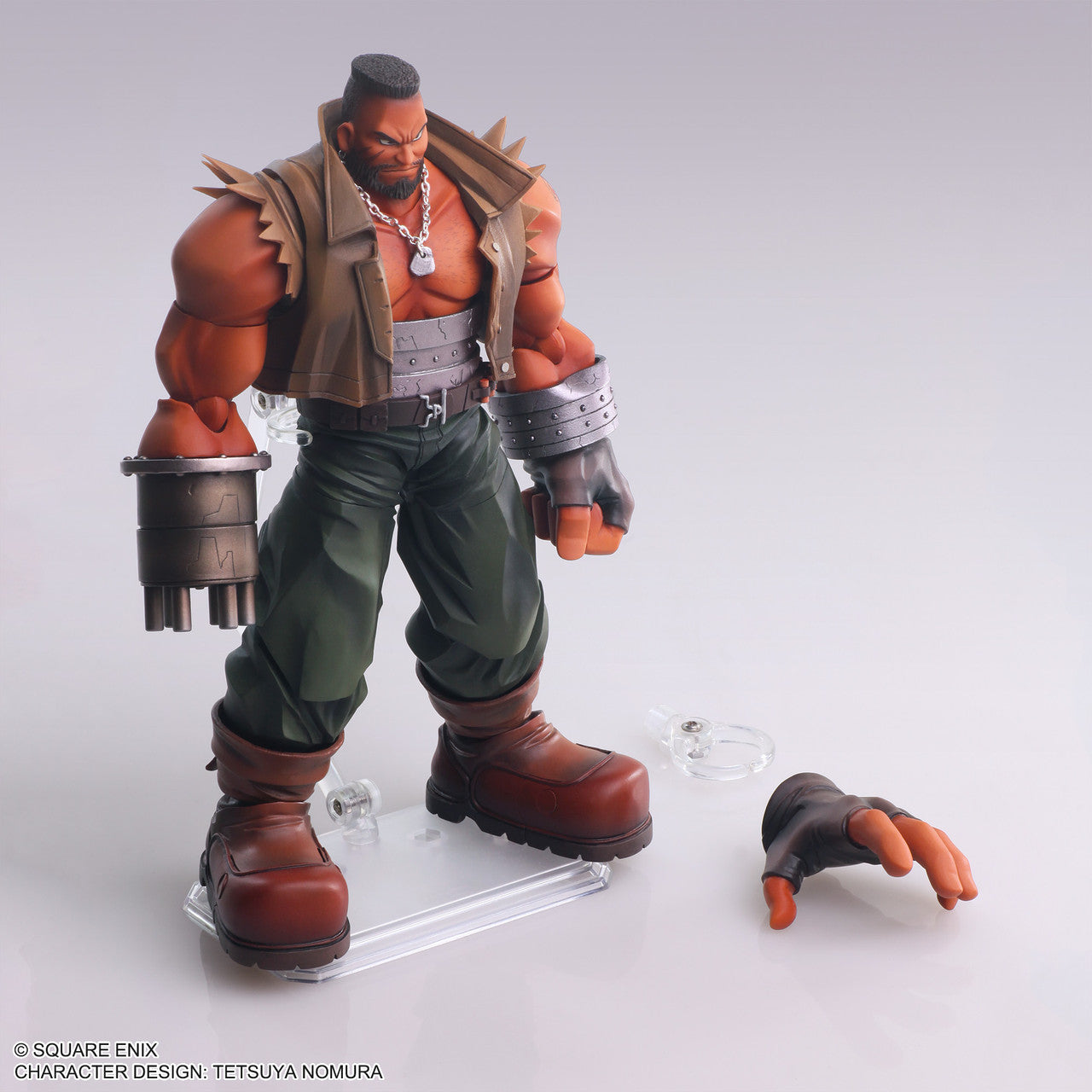 Final Fantasy VII BRING ARTS Collectible Action Figure of Barret Wallace