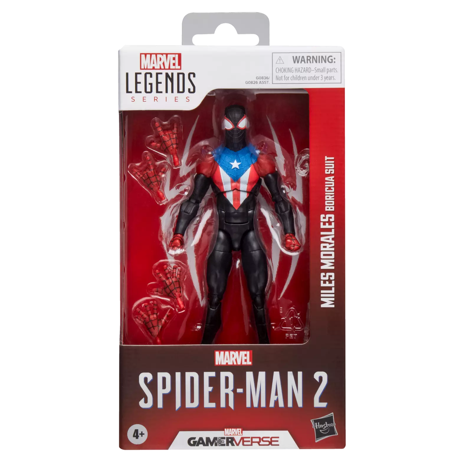 Hasbro Marvel Legends Gamerverse 15cm Miles Morales Boricua Suit Action Figure