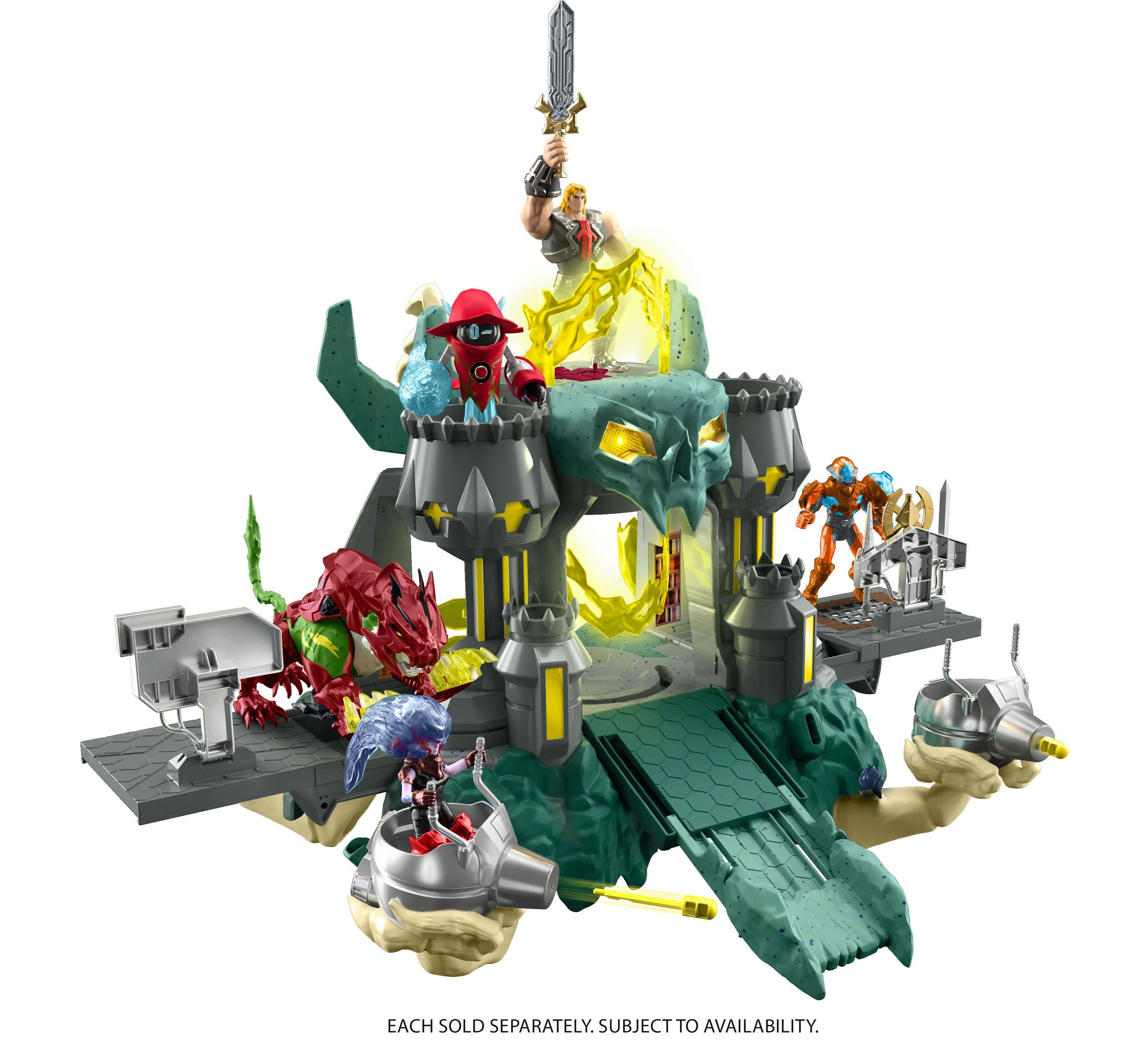 He-Man and the Masters of the Universe Action Figure Playset - Castle Grayskull, the Mighty Fortress of Eternia