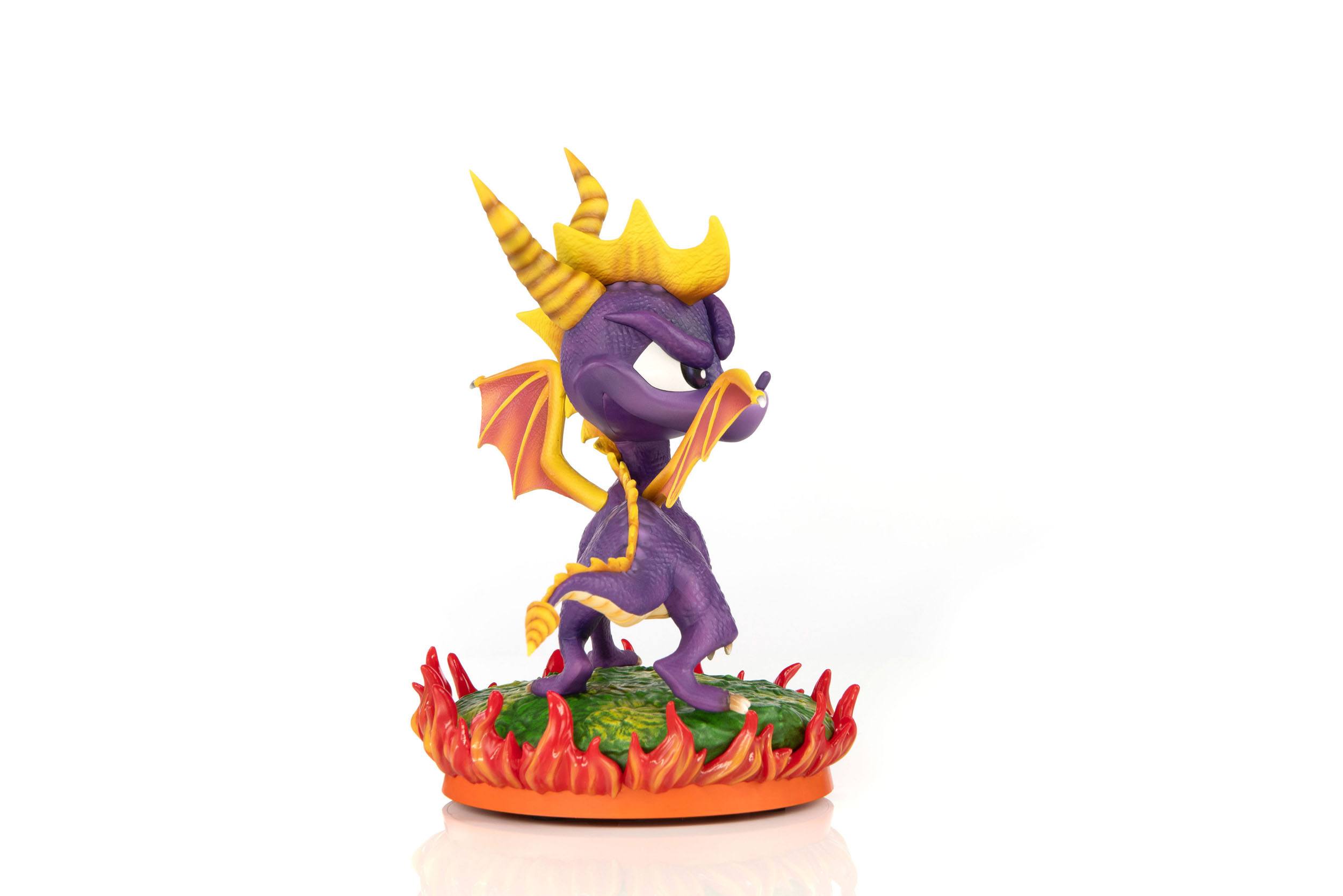 First 4 Figures 8 - Inch PVC Collectible Statue of Spyro The Dragon from Spyro 2: Classic Ripto's Rage
