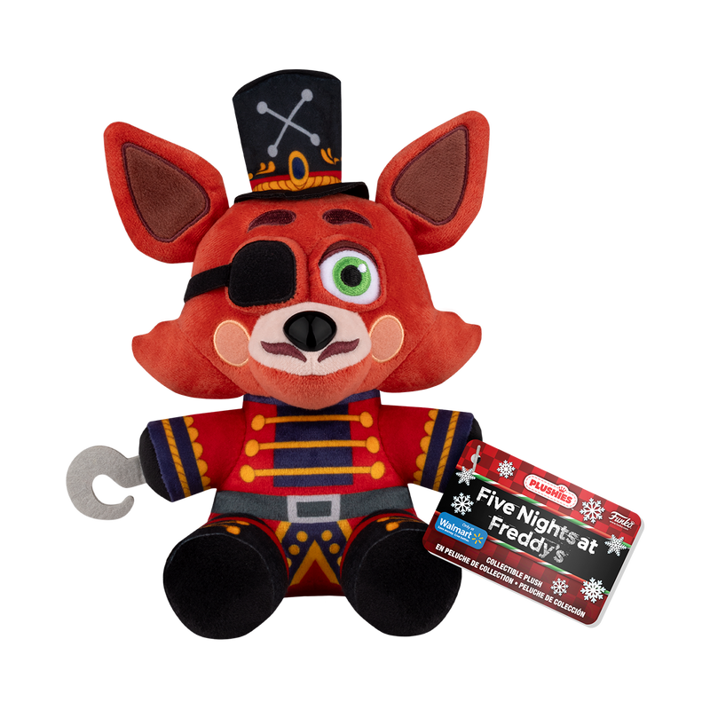 7-Inch Five Nights At Freddy's Nutcracker Foxy Collectible Plush Toy