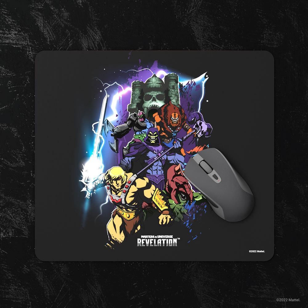 Masters of the Universe Revelation Retro Mousepad: Decide Grayskull's Fate