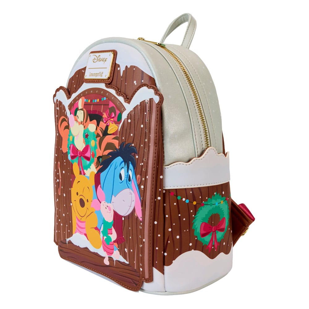Loungefly Disney Holiday Winnie The Pooh & Friends Light-up Mini Backpack