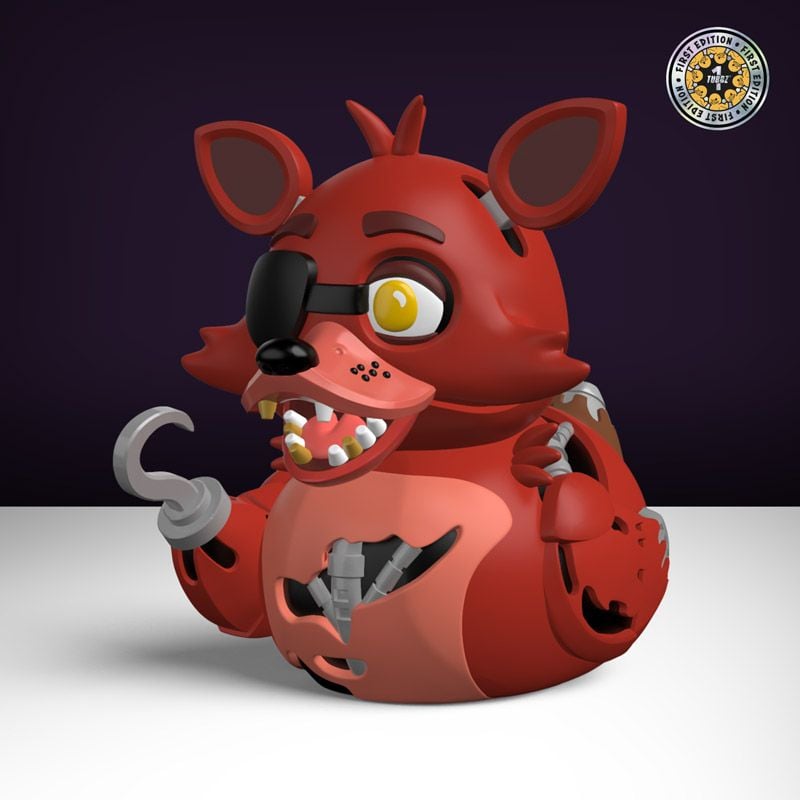 First Edition Five Nights at Freddy's Foxy Cosplaying Duck Tubbz Collectible