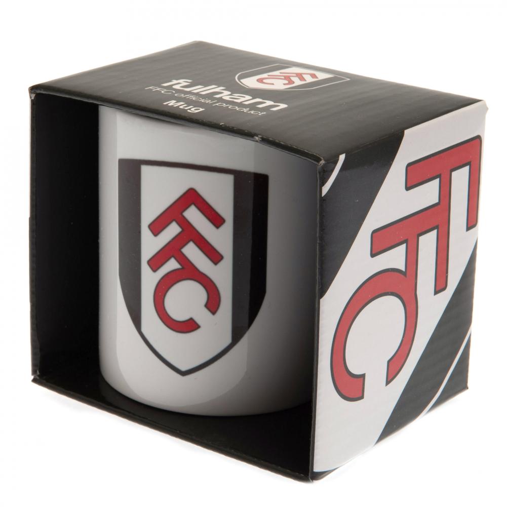 High - quality Ceramic Fulham FC Crest Everyday Coffee Mug