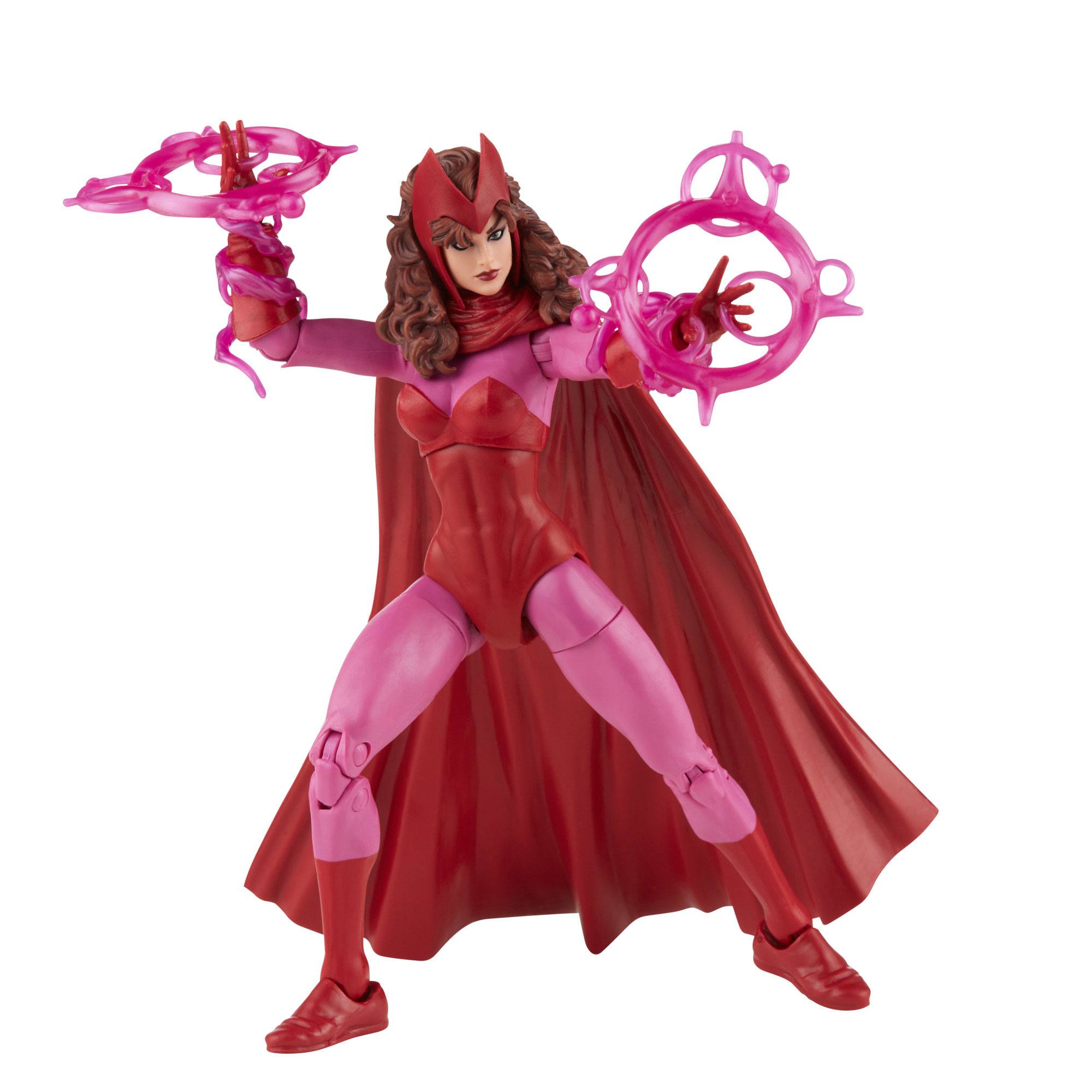 Hasbro's High - Quality Marvel Legends Series Retro - Style Scarlet Witch Action Figure for Fans and Collectors