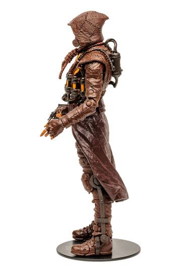McFarlane DC Multiverse Action Figure - Scarecrow Amber Variant Collectible with Gold Label