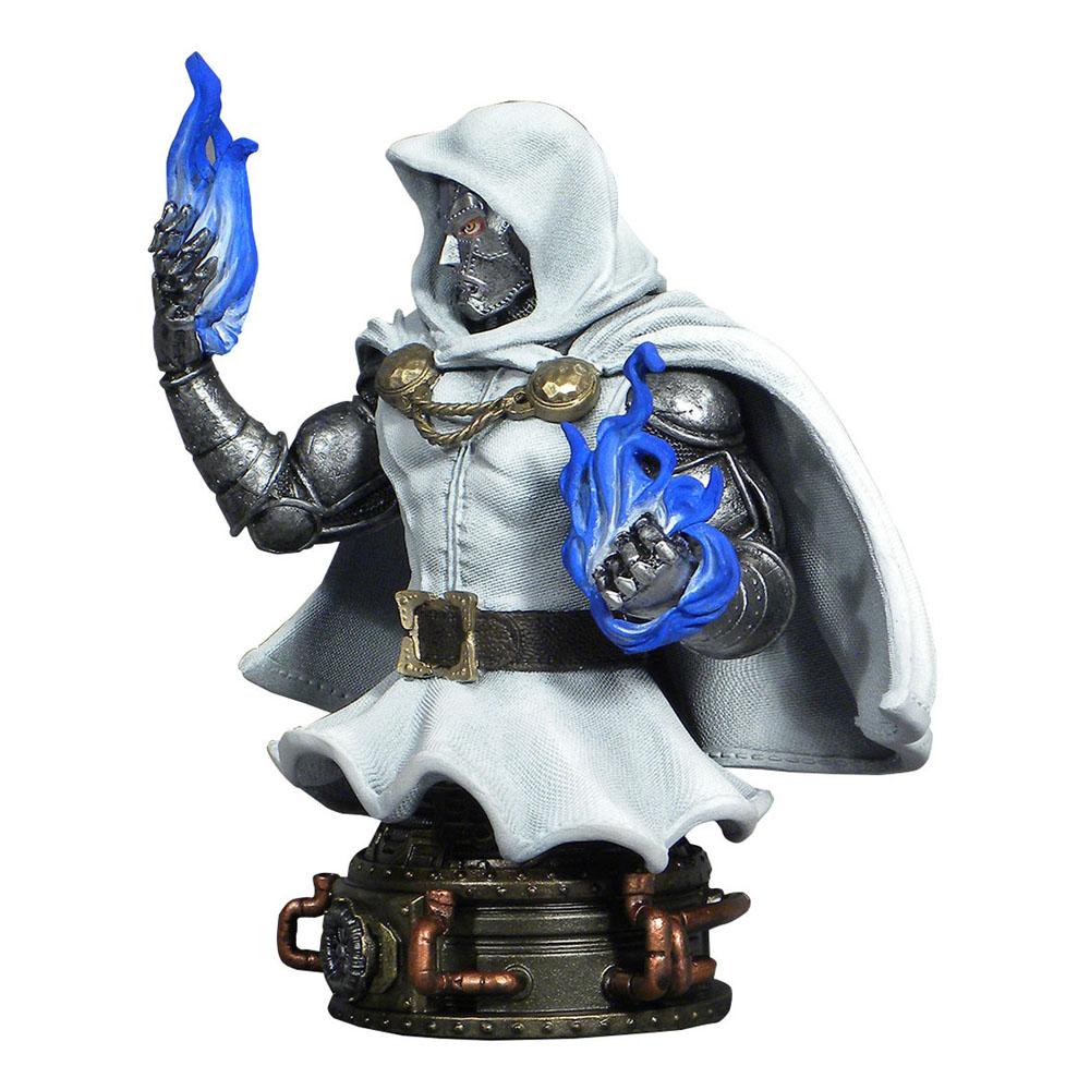 40th Anniversary Exclusive Marvel Comics White Armor Dr Doom 6 - inch Mini - Bust