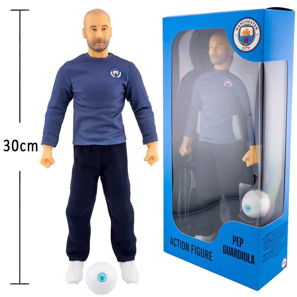 6 - Point Articulated 30cm Manchester City FC Pep Guardiola Action Figure