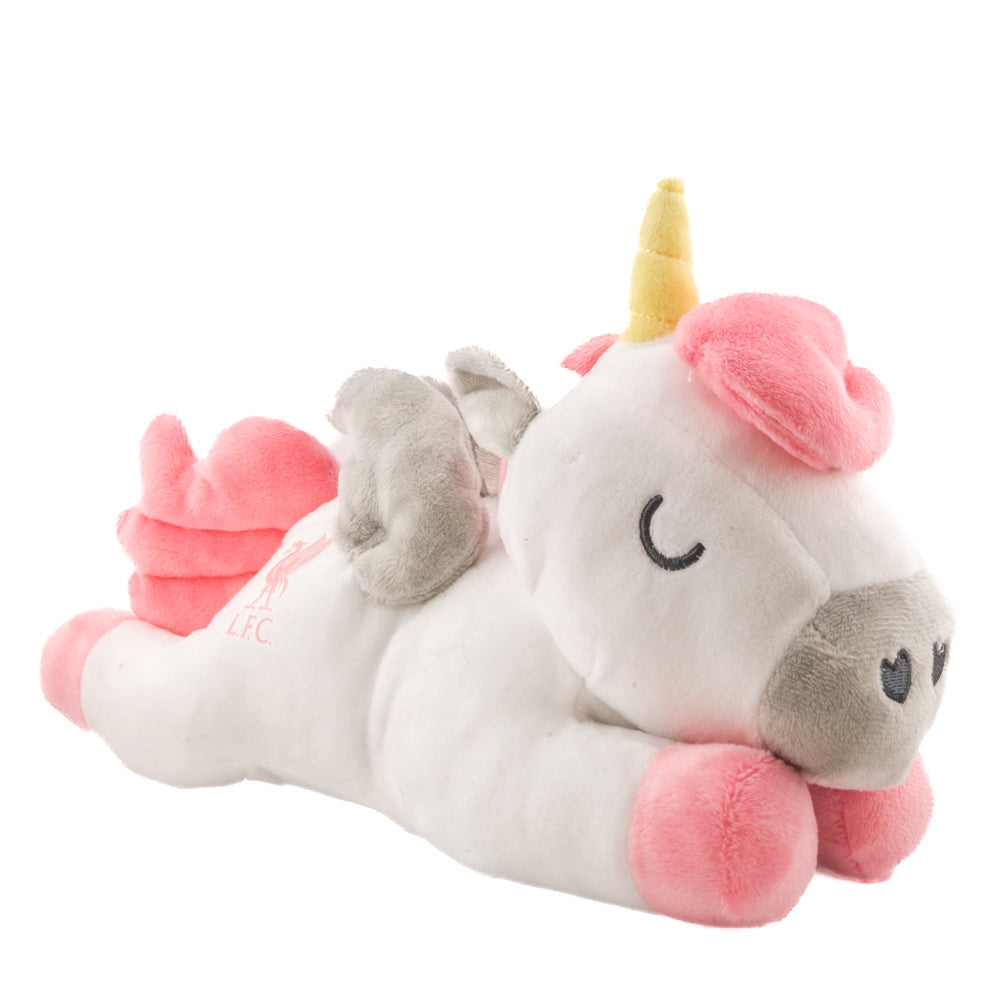 Pink and White Soft Plush Liverpool FC Unicorn Toy