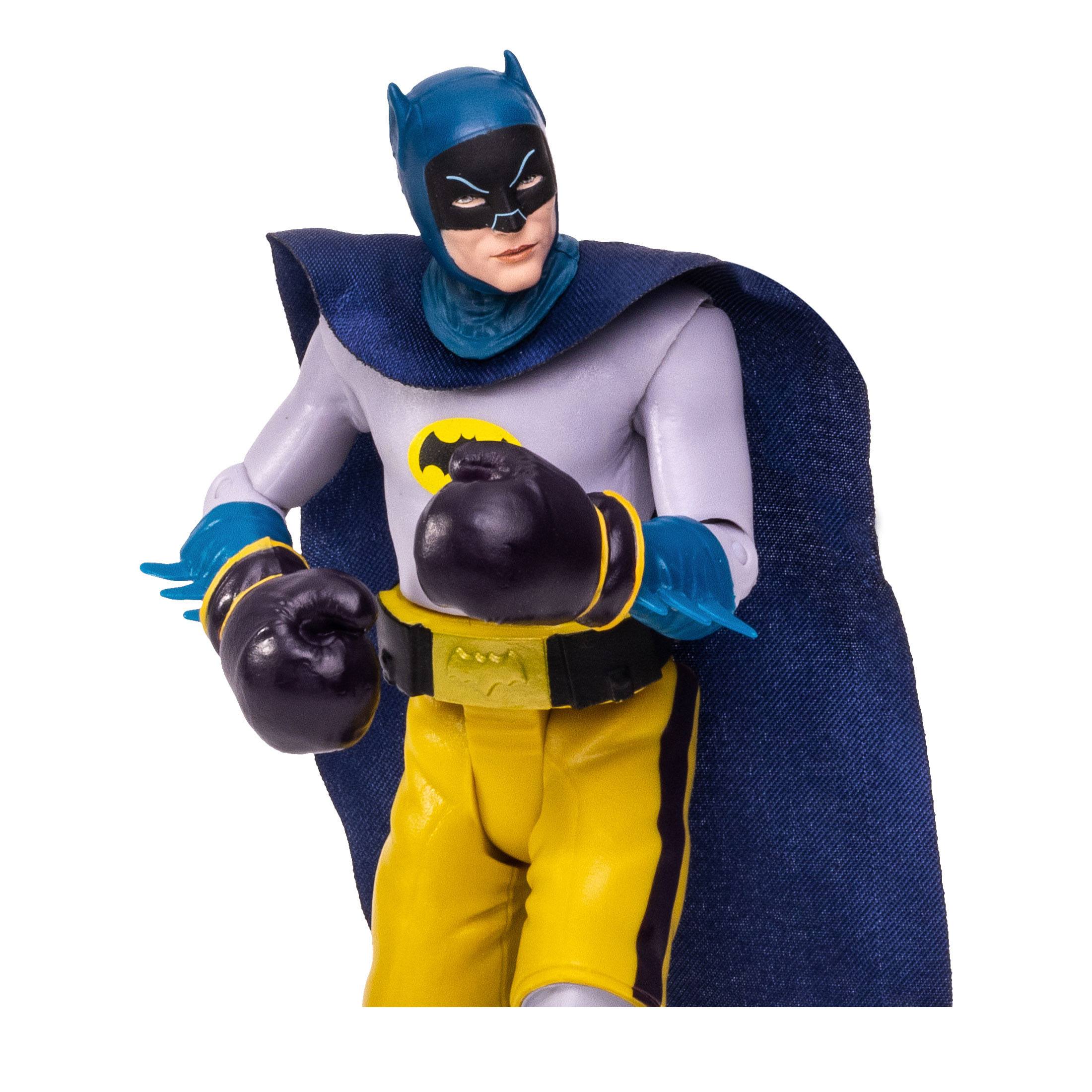 McFarlane DC Retro - 1966 Batman Boxing Action Figure with Articulation
