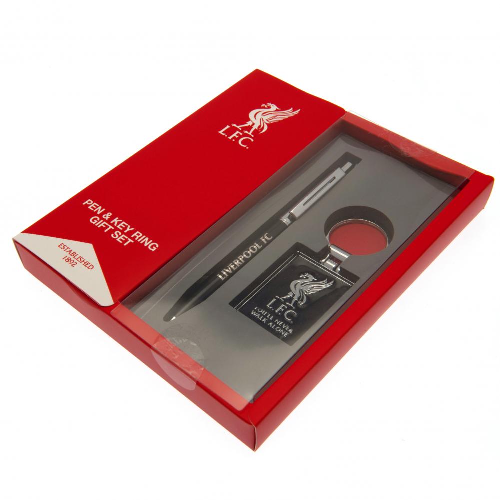 Liverpool Football Club Collectible Executive Pen and Keyring Gift Set