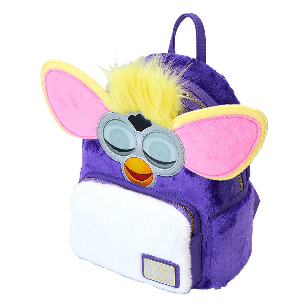 Adorable Loungefly Mini Backpack Inspired by Furby with Moving Eyes