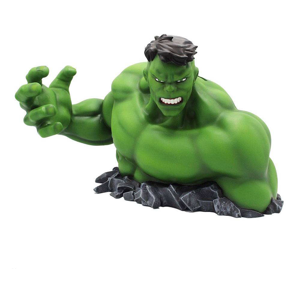 High - quality PVC Marvel Hulk Themed Coin Bank for Collectors