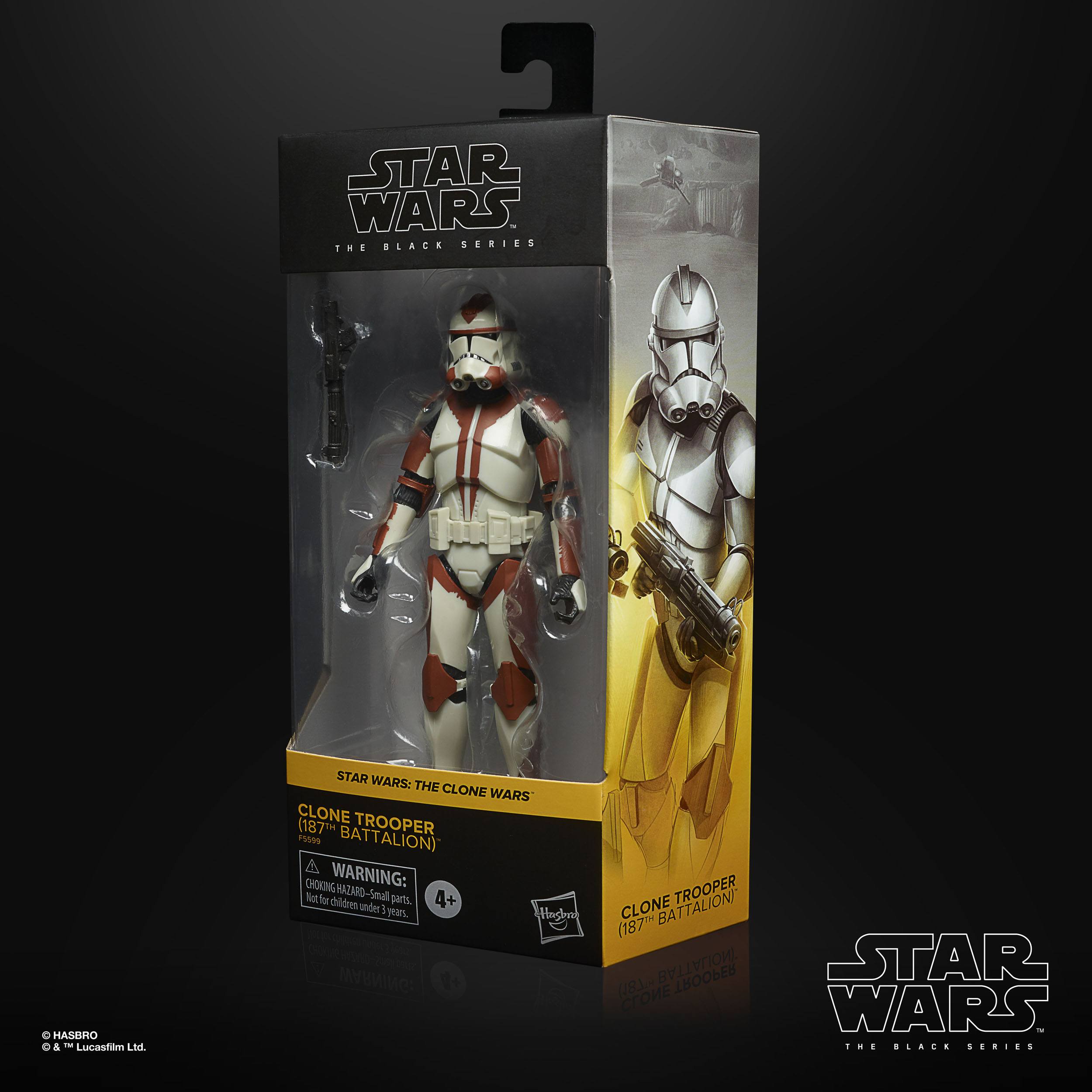 Hasbro 6-Inch Star Wars The Black Series 187th Battalion Clone Trooper Action Figure