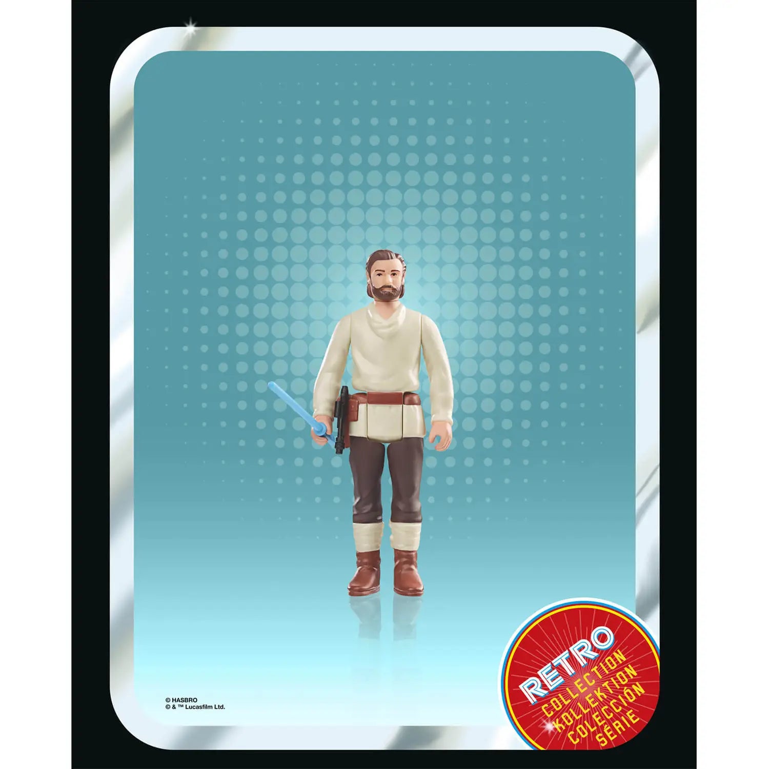 Hasbro's Retro Star Wars Obi - Wan Kenobi (Wandering Jedi) Action Figure