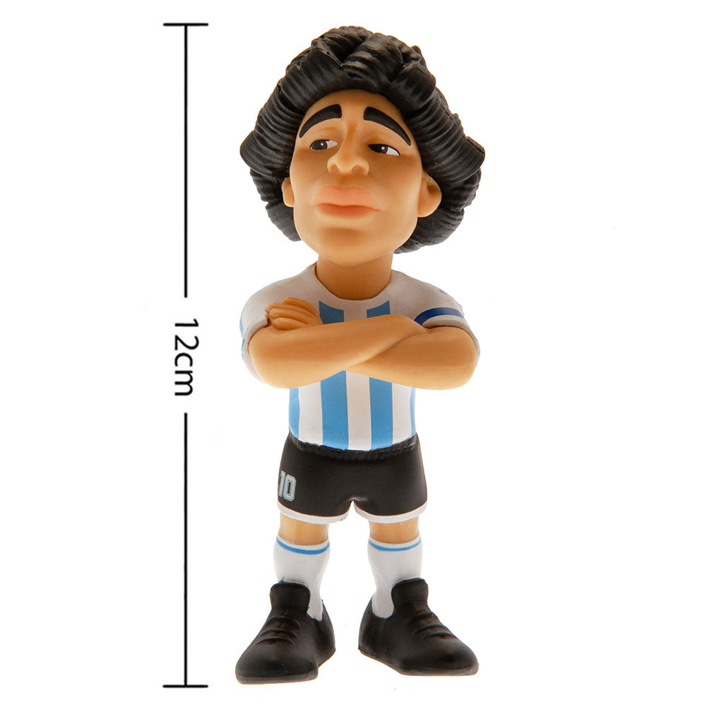 Miniature Maradona Figure in Argentina Team Kit