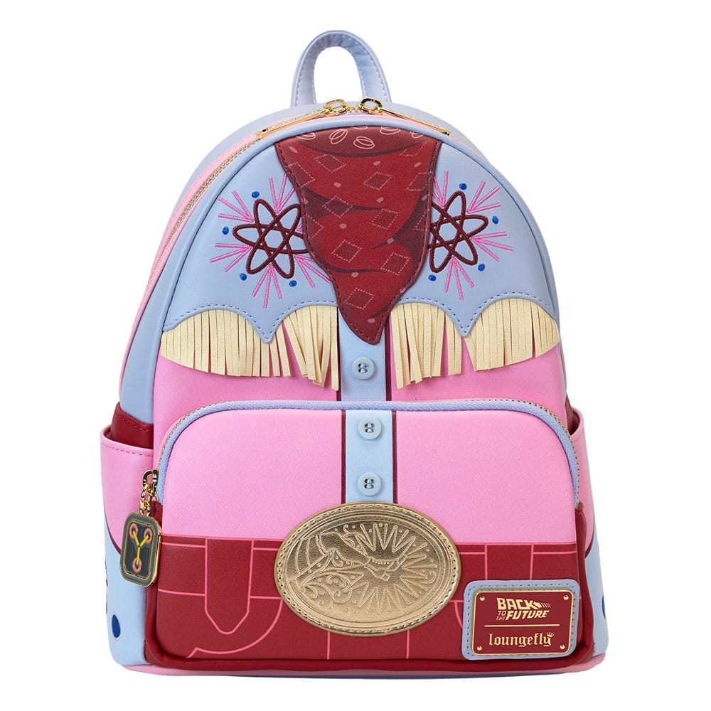 Loungefly 40th Anniversary Retro - style Mini Backpack Inspired by Back To The Future