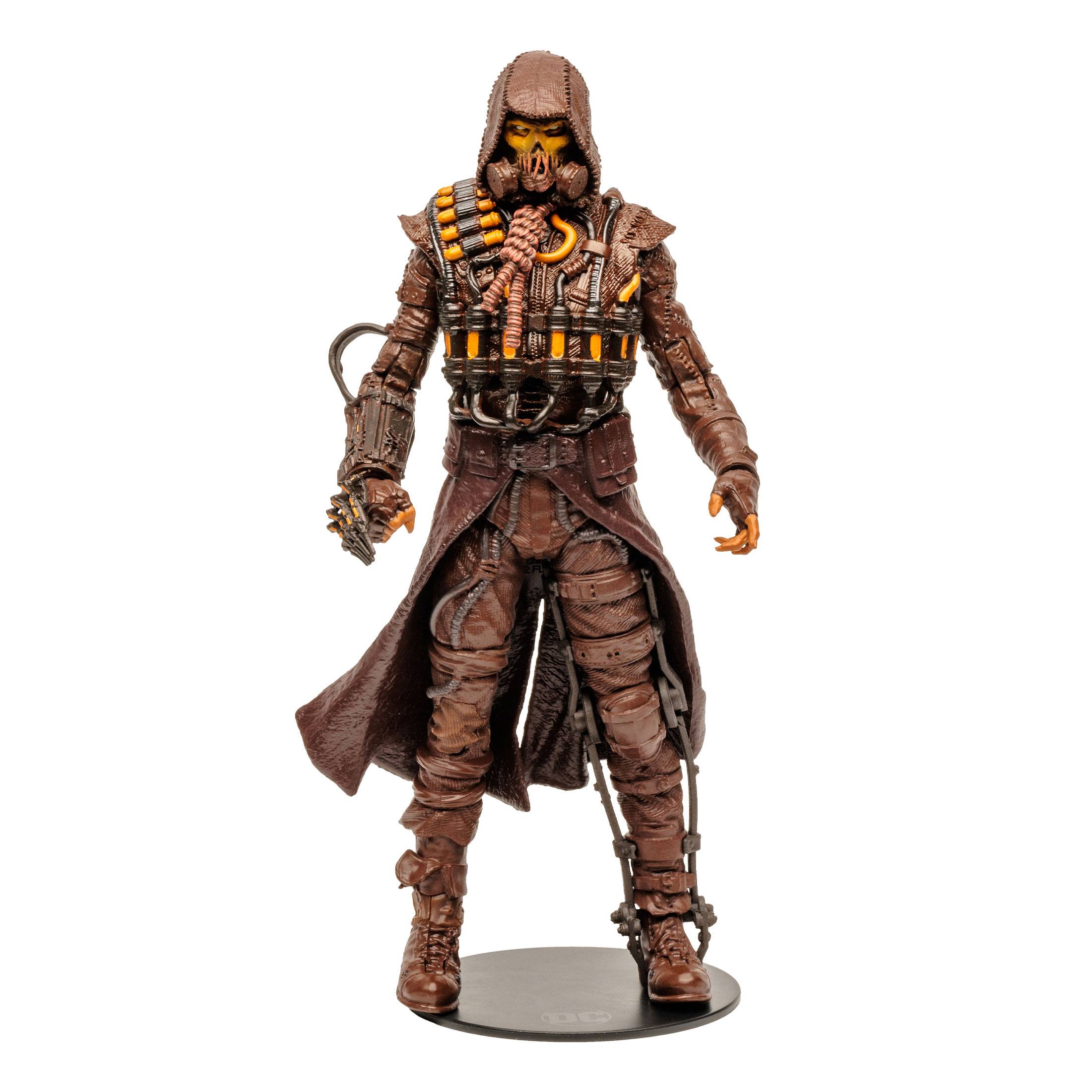 McFarlane DC Multiverse Action Figure - Scarecrow Amber Variant Collectible with Gold Label