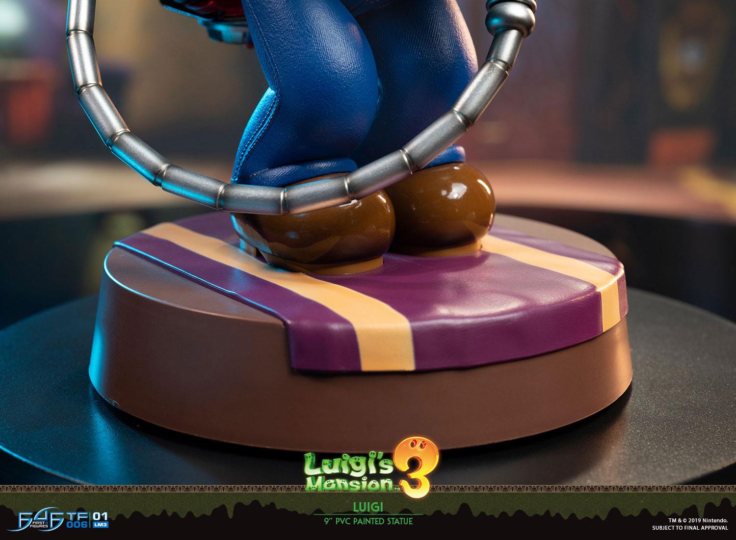 First4Figure 9-Inch Luigi Statue from Luigi's Mansion 3 PVC Collectible Figurine