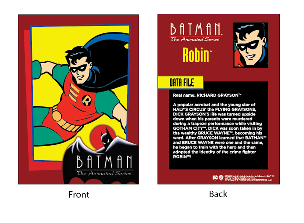 McFarlane DC Comics Batman The Animated Series Robin Action Figure Collectible Toy