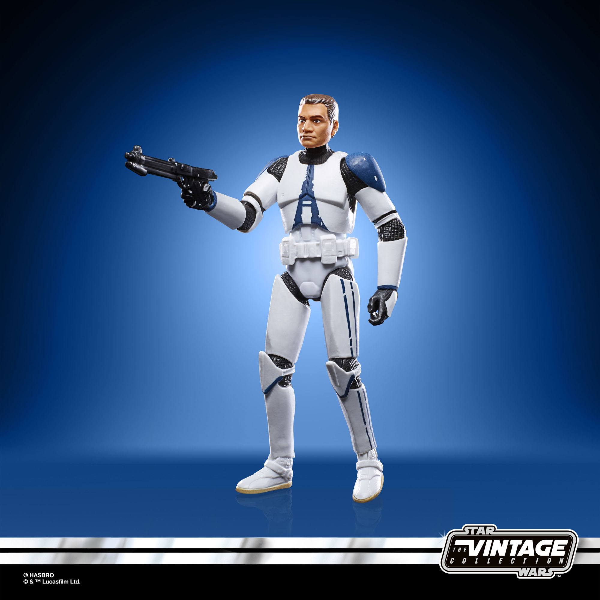 Hasbro Star Wars Vintage Collection 3.75-Inch 501st Legion Clone Trooper Figure