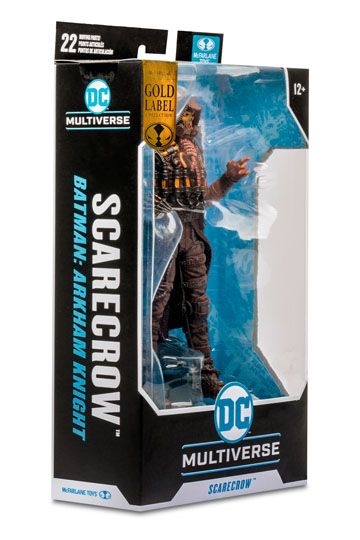 McFarlane DC Multiverse Action Figure - Scarecrow Amber Variant Collectible with Gold Label