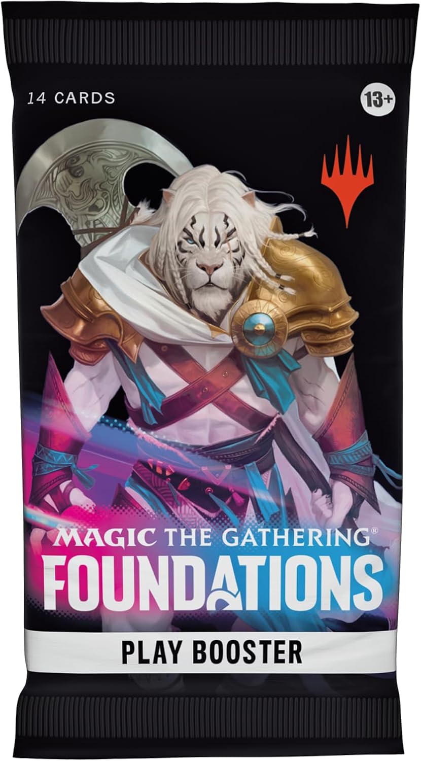 Magic: The Gathering Foundations Play Booster - Ideal for Newcomers and Friends