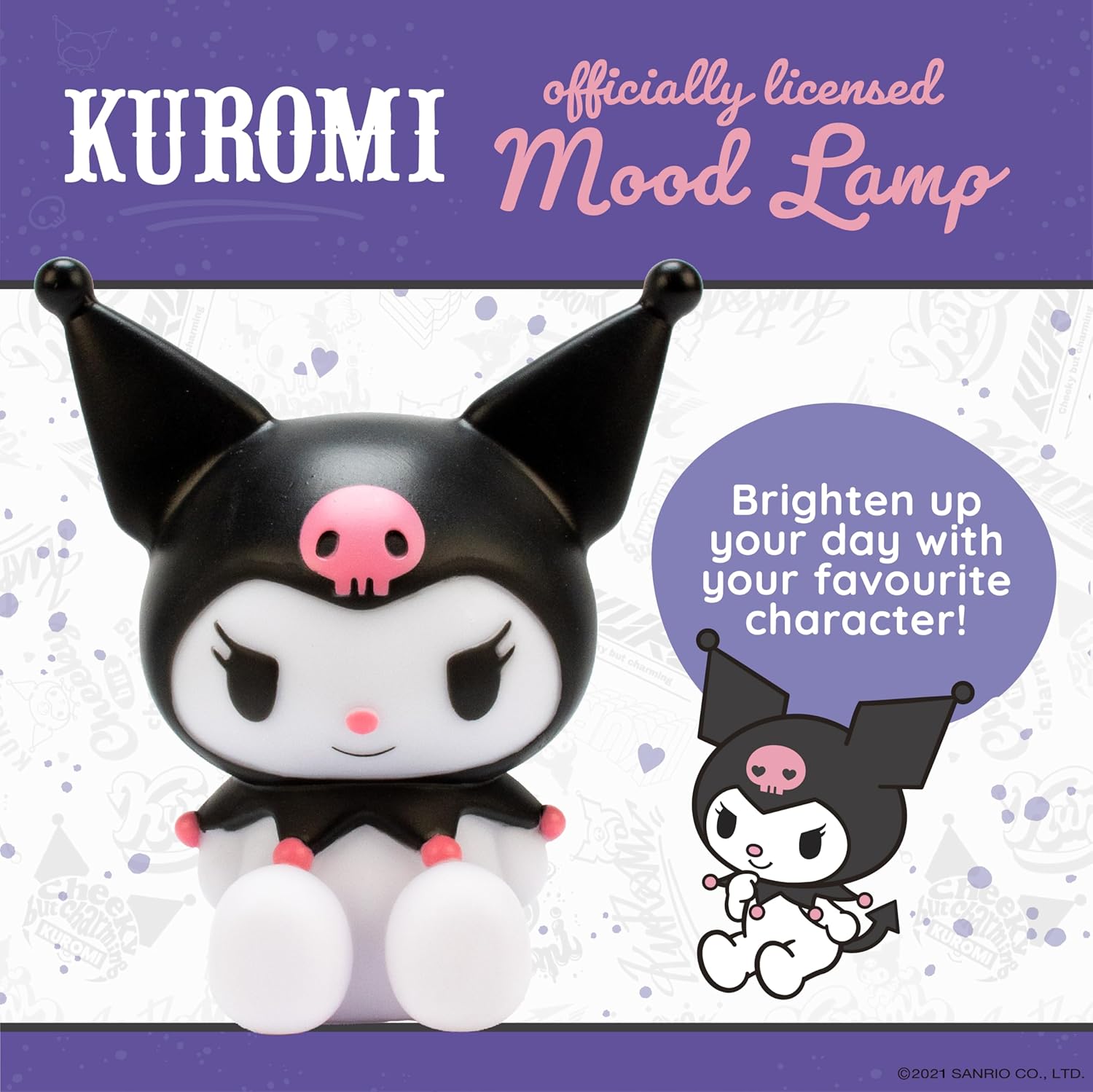Sanrio Kuromi Touch - Sensitive Rechargeable Mood Light for Fans