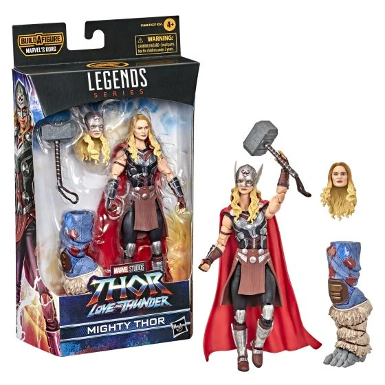 Marvel Legends Thor Love and Thunder Mighty Thor 6-Inch Action Figure for Comic and Movie Fans' Collections