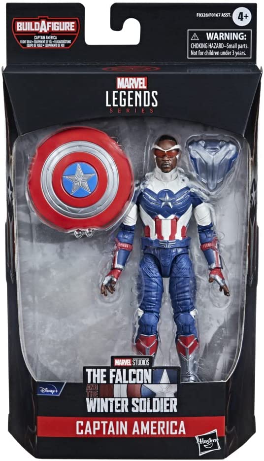 Hasbro Marvel Legends Series 6-Inch Collectible Action Figure of Avengers' Captain America Sam Wilson